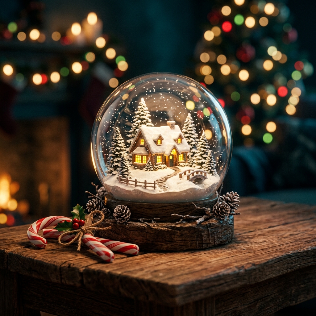 Snowglobe Illustration